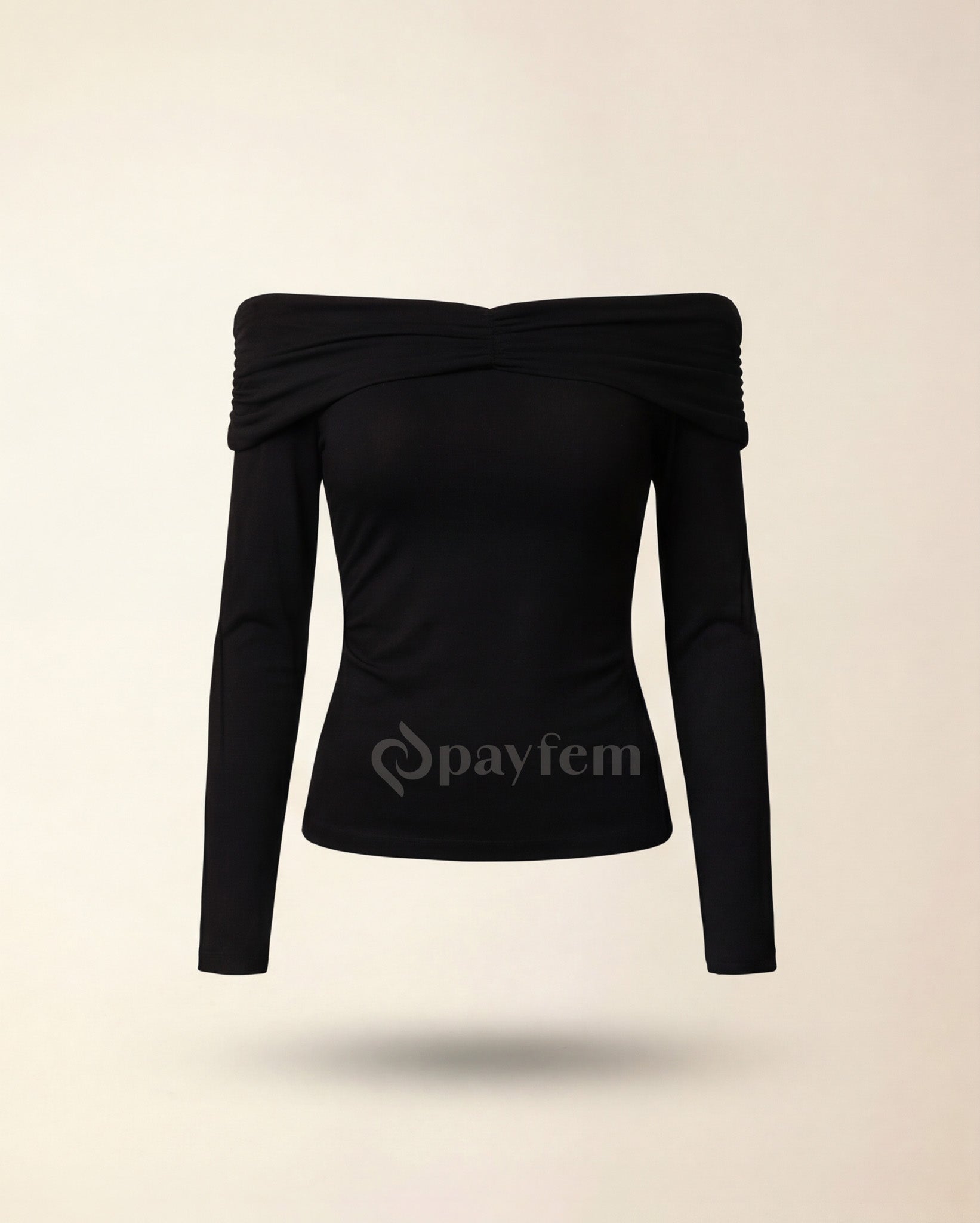Natural Soft Long Sleeve Blouse