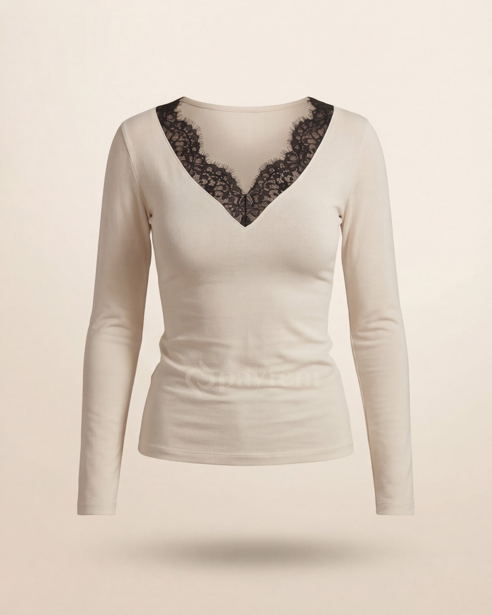 Natural Soft Dantelli Bluz